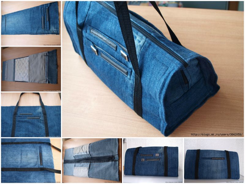 Handbag from Old Jeans