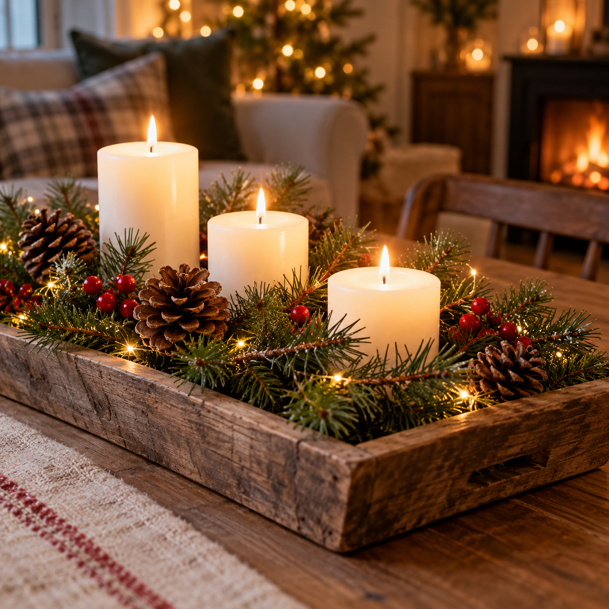 Hermosos arreglos navideños: ideas elegantes, rústicas y fáciles para decorar tu hogar Hermosos arreglos navideños: ideas elegantes, rústicas y fáciles para decorar tu hogar Hermosos arreglos navidenos 1
