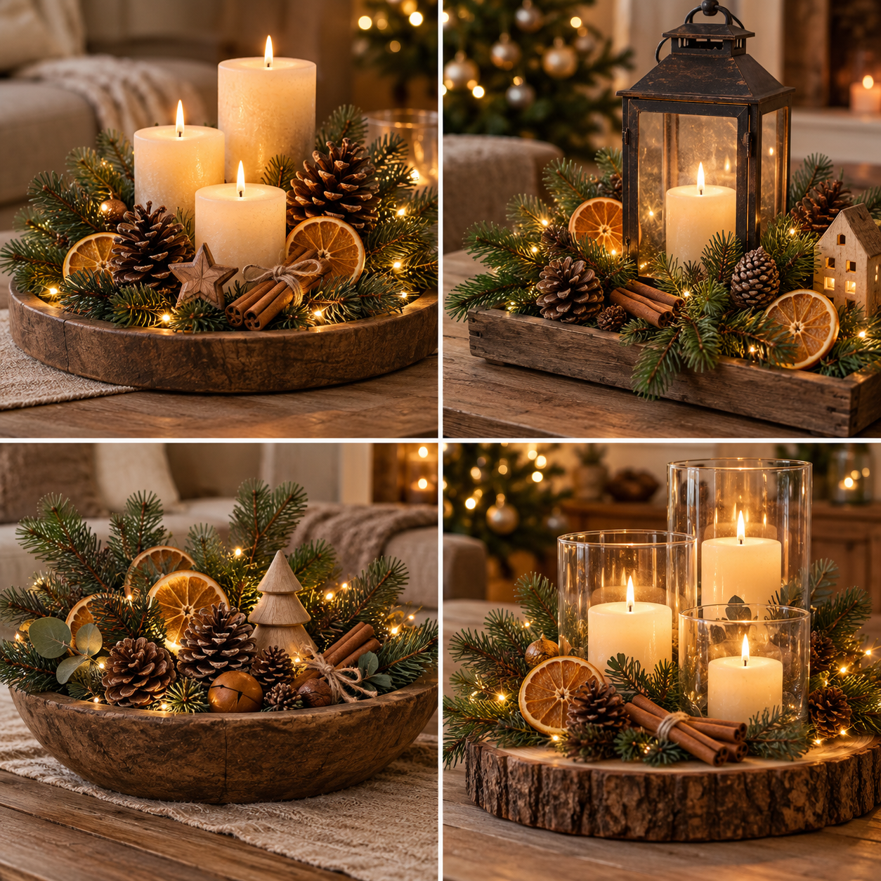 Hermosos arreglos navideños: ideas elegantes, rústicas y fáciles para decorar tu hogar Hermosos arreglos navideños: ideas elegantes, rústicas y fáciles para decorar tu hogar Hermosos arreglos navidenos 7