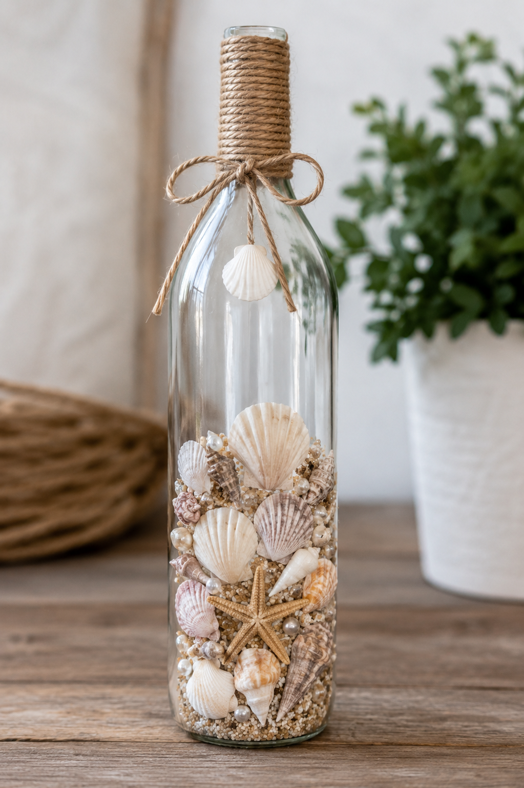 Descubre las botellas de vidrio decoradas con conchas para ti Descubre las botellas de vidrio decoradas con conchas para ti botellas de vidrio decoradas con conchas 6