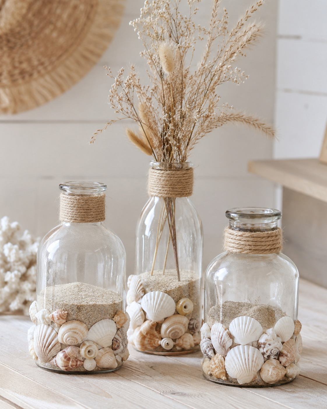 Descubre las botellas de vidrio decoradas con conchas para ti Descubre las botellas de vidrio decoradas con conchas para ti botellas de vidrio decoradas con conchas 7