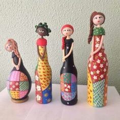 botellas decoradas creativamente 1
