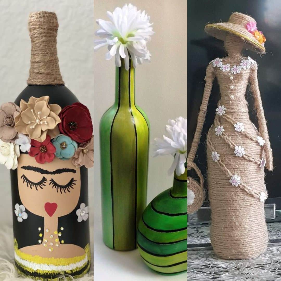 botellas decoradas creativamente 10
