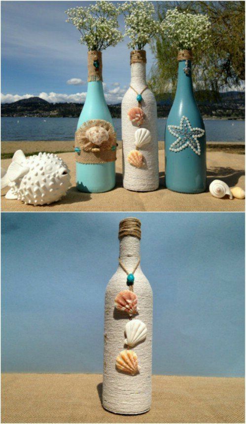 botellas decoradas creativamente 9