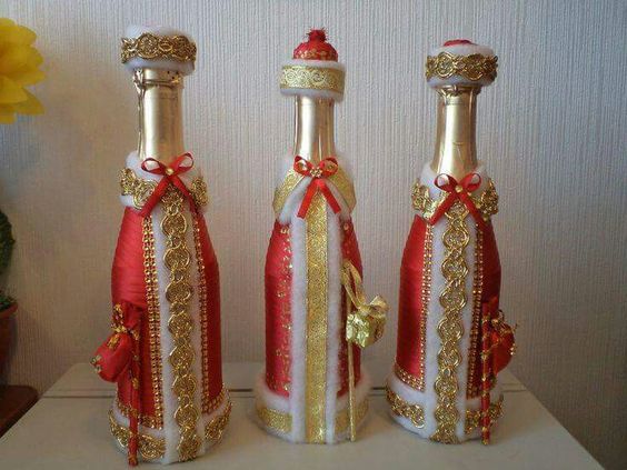 botellas decoradas reyes magos 6