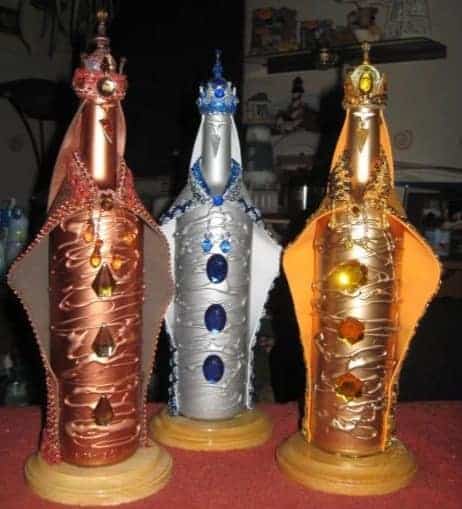 botellas decoradas reyes magos