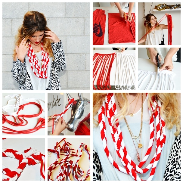 candy cane scarf