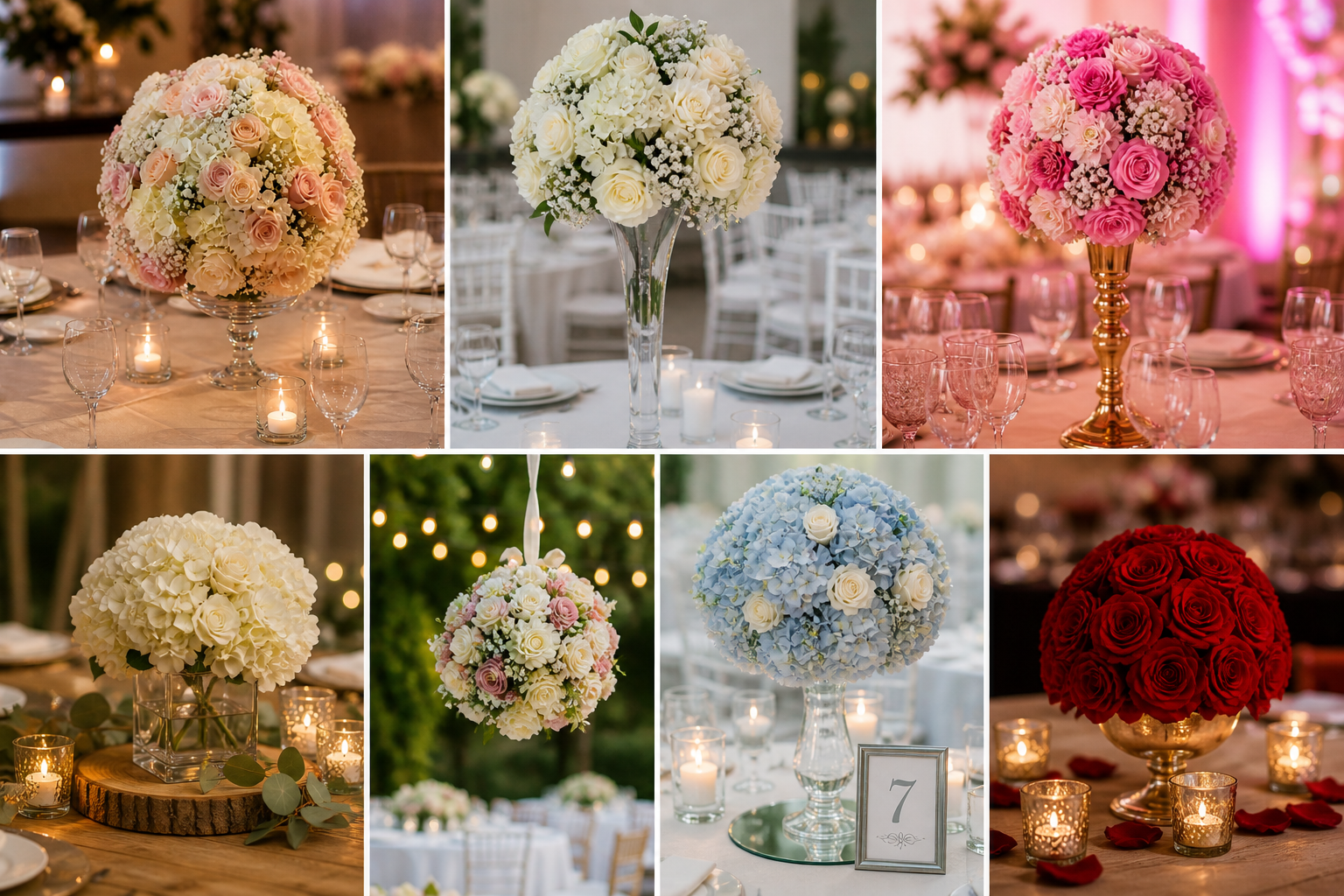 Centros de Mesa con Bolas de Flores para tus Eventos: Ideas Elegantes, Románticas y Fáciles de Adaptar Centros de Mesa con Bolas de Flores para tus Eventos: Ideas Elegantes, Románticas y Fáciles de Adaptar centros de mesa con bolas de flores para tus eventos 5