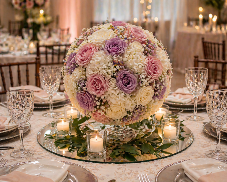 Centros de Mesa con Bolas de Flores para tus Eventos: Ideas Elegantes, Románticas y Fáciles de Adaptar Centros de Mesa con Bolas de Flores para tus Eventos: Ideas Elegantes, Románticas y Fáciles de Adaptar centros de mesa con bolas de flores para tus eventos 7