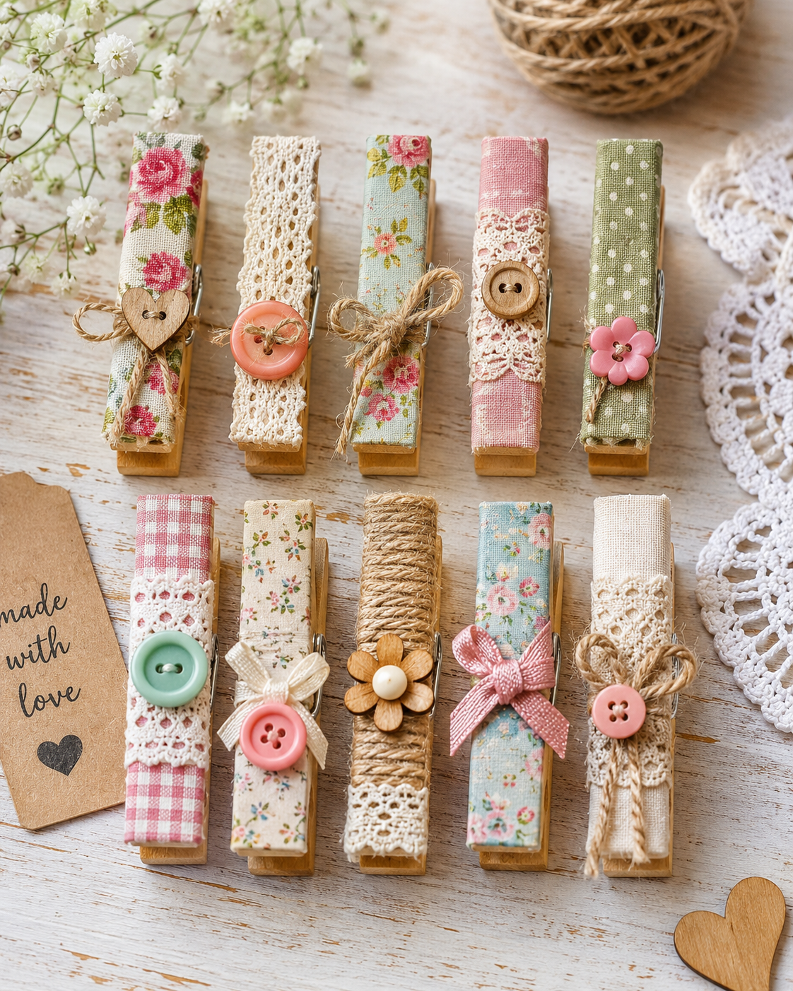 Clips de ropa decorados: ideas creativas, fáciles y bonitas para transformar pinzas en pequeños detalles artesanales Clips de ropa decorados: ideas creativas, fáciles y bonitas para transformar pinzas en pequeños detalles artesanales clips de ropa decorados ideas 2