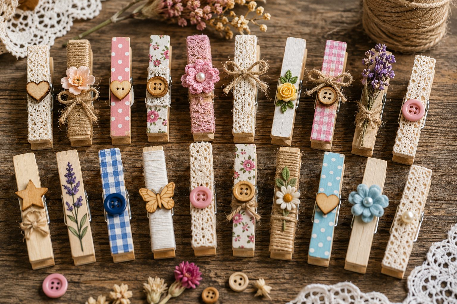 Clips de ropa decorados: ideas creativas, fáciles y bonitas para transformar pinzas en pequeños detalles artesanales Clips de ropa decorados: ideas creativas, fáciles y bonitas para transformar pinzas en pequeños detalles artesanales clips de ropa decorados ideas 3