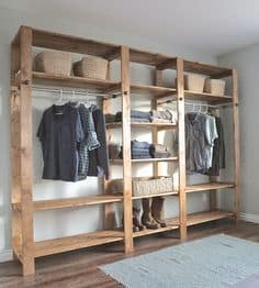 closets con madera reciclada 1