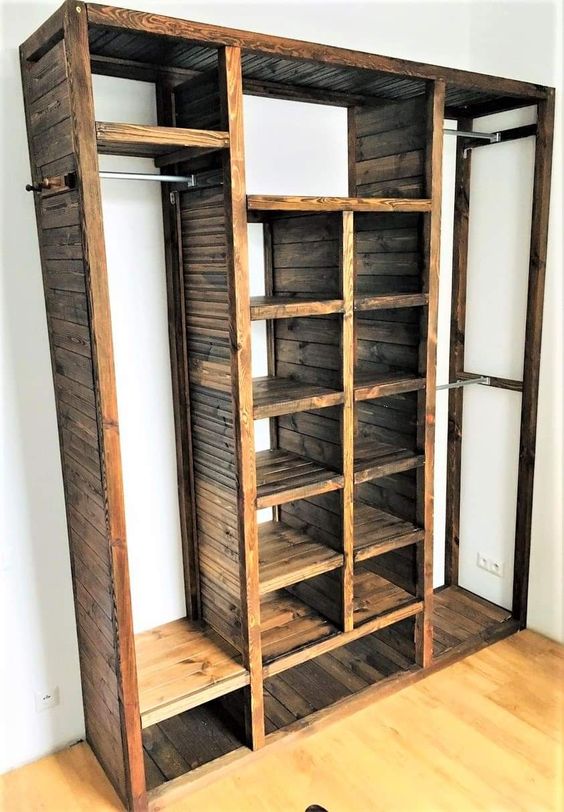closets con madera reciclada 4