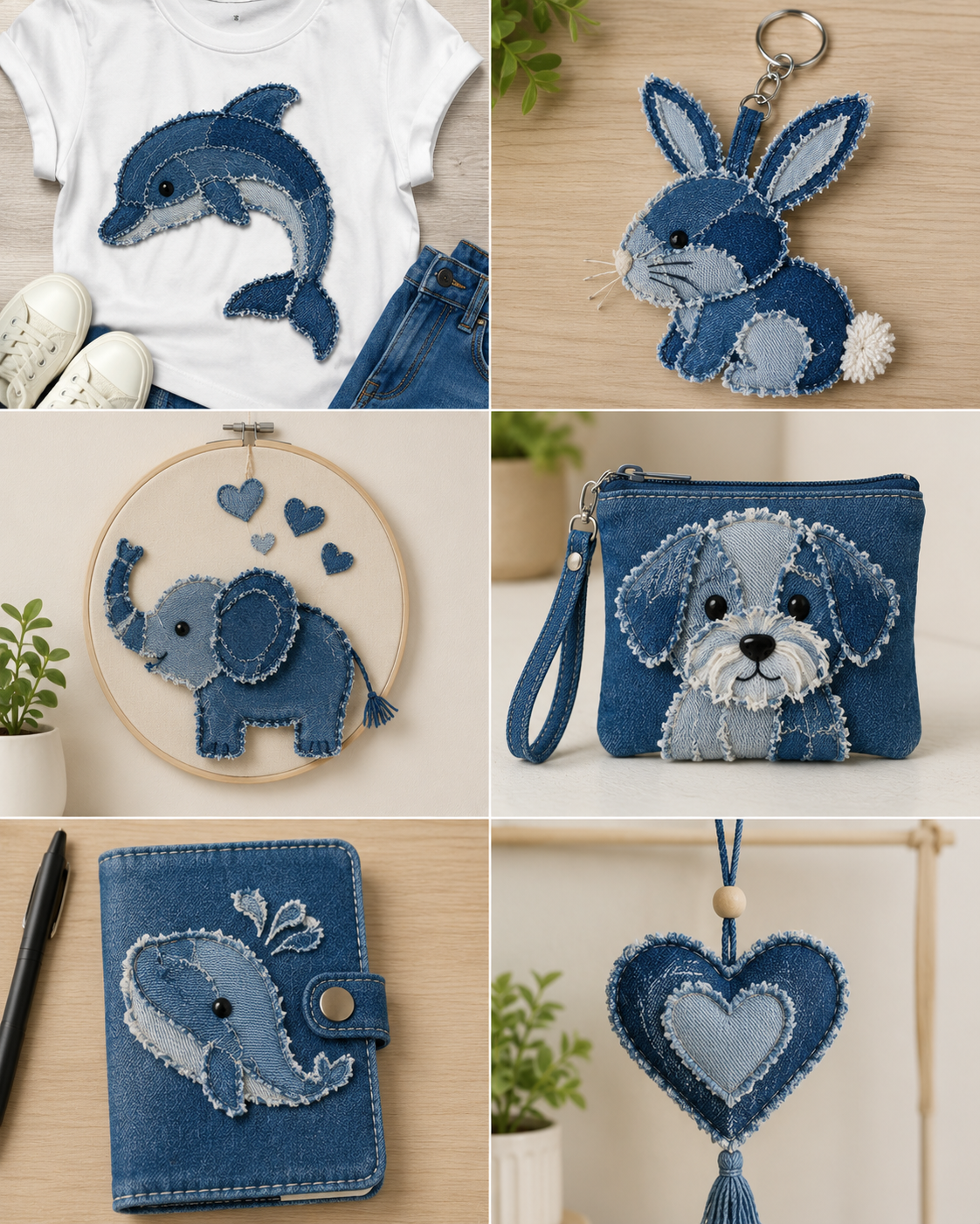 Cómo hacer animalitos con trozos de jeans paso a paso Cómo hacer animalitos con trozos de jeans paso a paso como hacer animalitos con trozos de jeans paso a paso