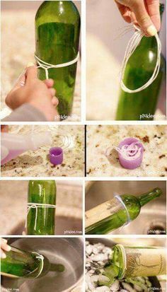 cortar botellas de vidrio paso a paso 10