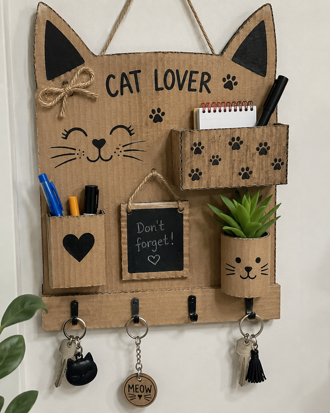 Crea tu propio organizador de pared “Cat Lover”: ideas DIY para decorar y ordenar con estilo felino Crea tu propio organizador de pared “Cat Lover”: ideas DIY para decorar y ordenar con estilo felino crea tu propio organizador de pared cat lover 4