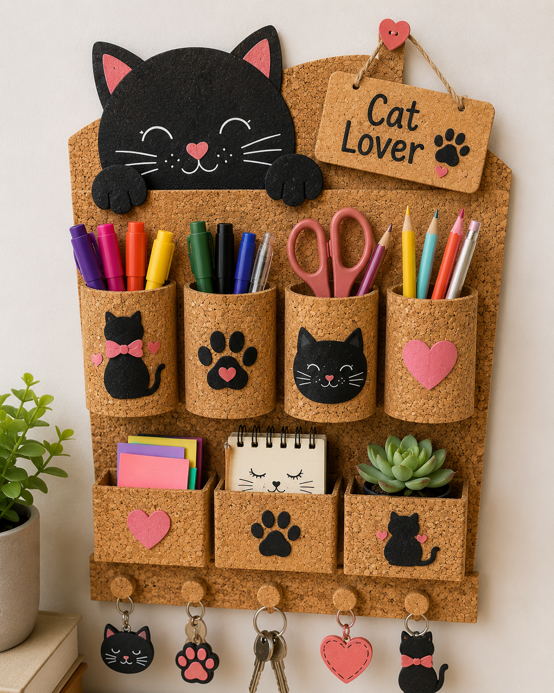 Crea tu propio organizador de pared “Cat Lover”: ideas DIY para decorar y ordenar con estilo felino Crea tu propio organizador de pared “Cat Lover”: ideas DIY para decorar y ordenar con estilo felino crea tu propio organizador de pared cat lover 6