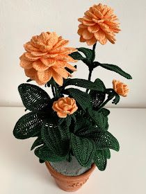 decoracion plantas en crochet 5