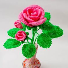 decoracion plantas en crochet 9