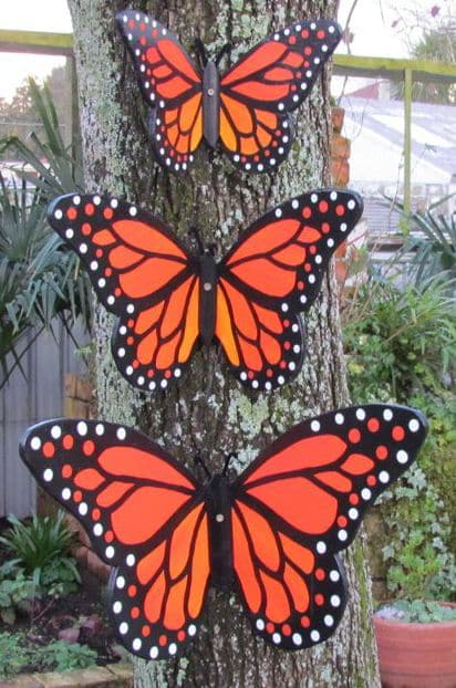 decoraciones de jardin inspiradas en mariposas 3