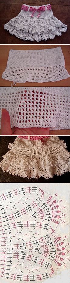 faldas crochet 7