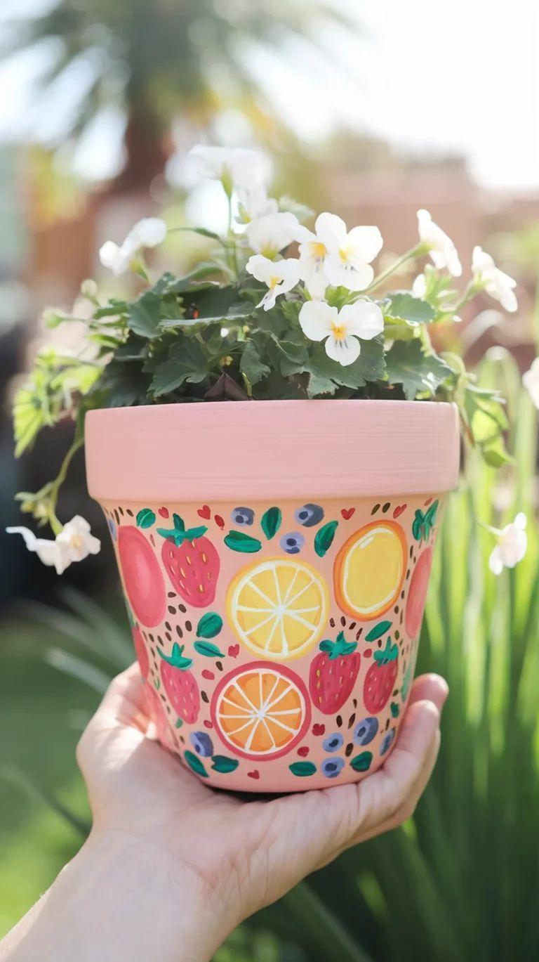 Hermosas macetas pintadas a mano para decorar tu hogar Hermosas macetas pintadas a mano para decorar tu hogar hermosas macetas pintadas a mano para decorar tu hogar 1