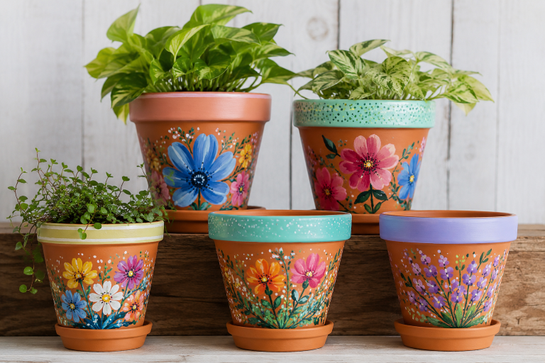 Hermosas macetas pintadas a mano para decorar tu hogar Hermosas macetas pintadas a mano para decorar tu hogar hermosas macetas pintadas a mano para decorar tu hogar 2