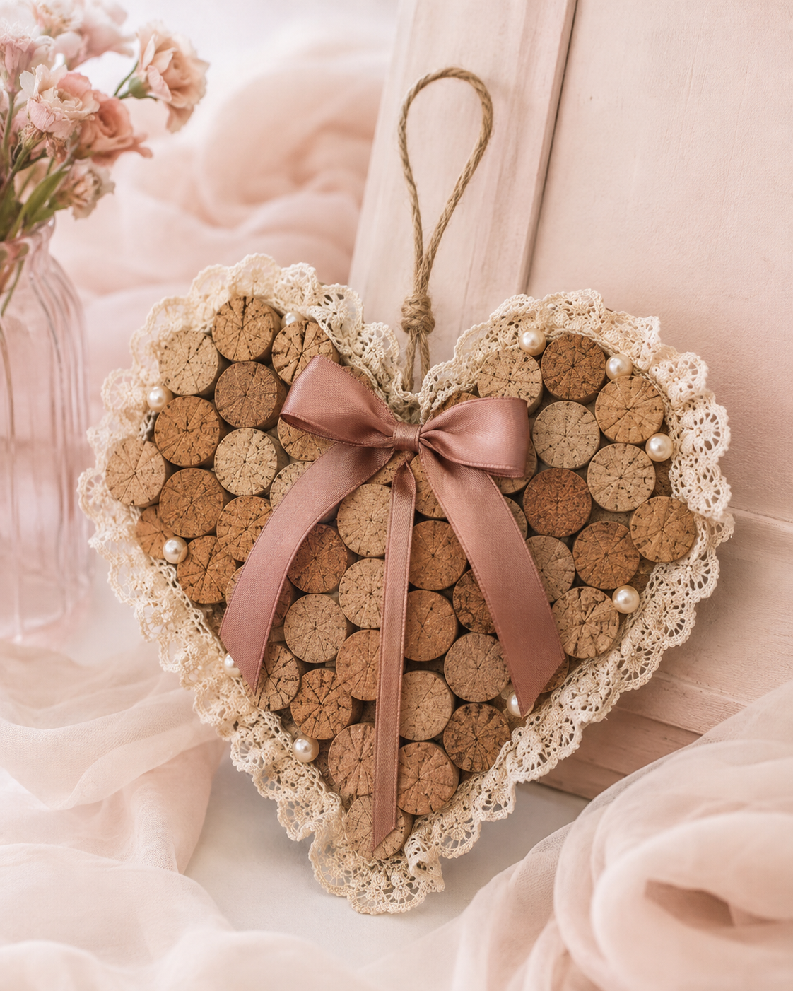 Hermosos corazones de corcho para inspirarte: ideas creativas y fáciles para decorar Hermosos corazones de corcho para inspirarte: ideas creativas y fáciles para decorar hermosos corazones de corcho para inspirarte