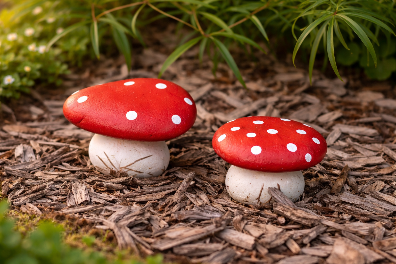 Honguitos pintados en piedra para decorar tu jardín: ideas encantadoras, fáciles y llenas de personalidad Honguitos pintados en piedra para decorar tu jardín: ideas encantadoras, fáciles y llenas de personalidad honguitos pintados en piedra para decorar tu jardin 1