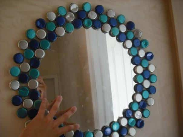 ideas creativas para reciclar tapas de botellas 3