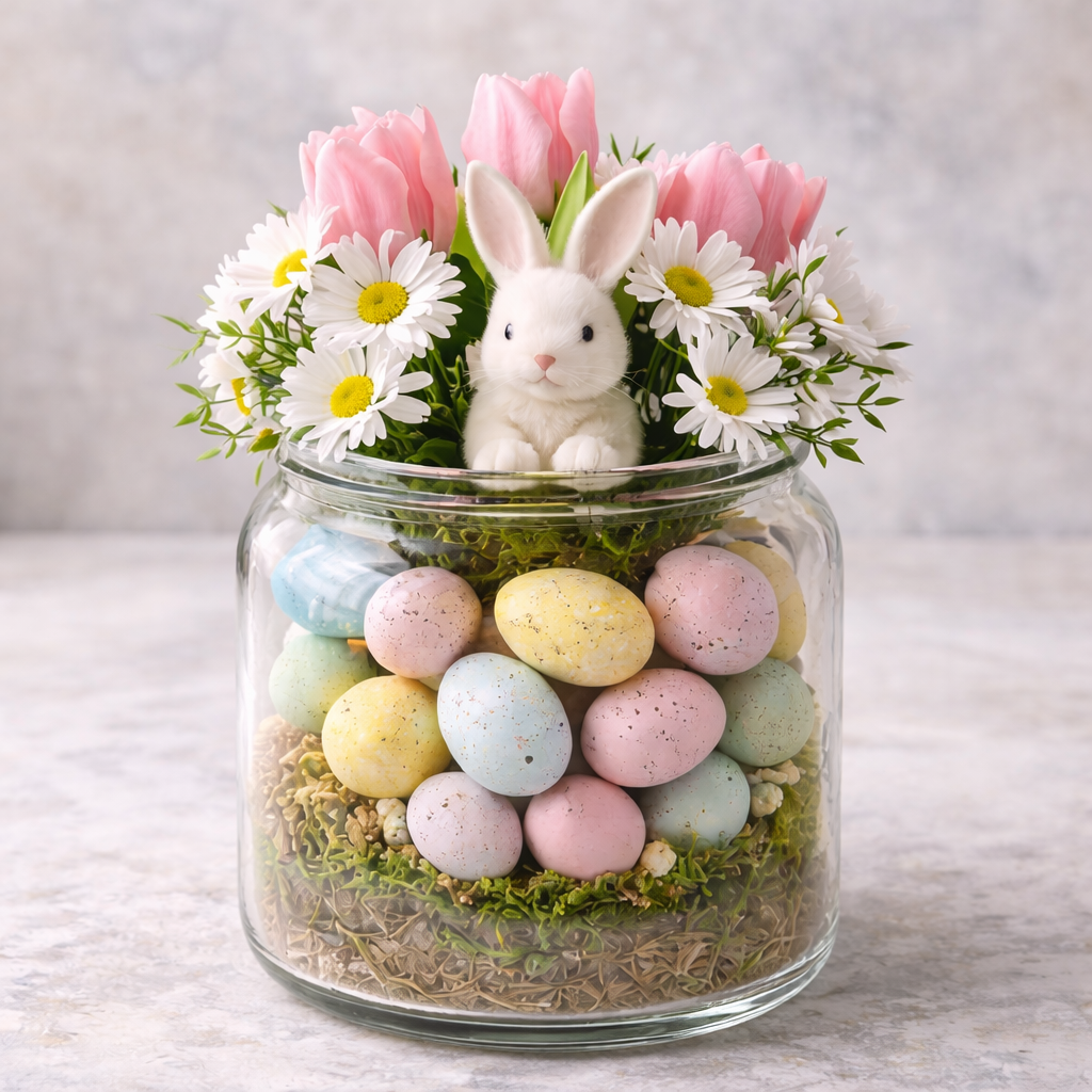 Ideas de Arreglos de Pascua con Recipientes de Vidrio: Decoraciones Creativas para una Primavera Llena de Encanto Ideas de Arreglos de Pascua con Recipientes de Vidrio: Decoraciones Creativas para una Primavera Llena de Encanto ideas de arreglos de pascua con recipientes de vidrio 4