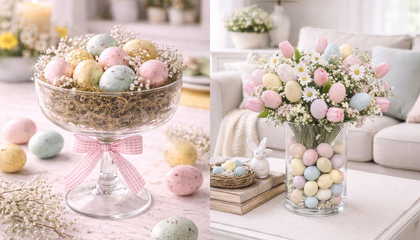 Ideas de Arreglos de Pascua con Recipientes de Vidrio: Decoraciones Creativas para una Primavera Llena de Encanto Ideas de Arreglos de Pascua con Recipientes de Vidrio: Decoraciones Creativas para una Primavera Llena de Encanto ideas de arreglos de pascua con recipientes de vidrio