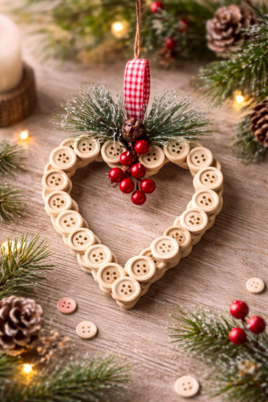 Por qué los corazones con botones funcionan tan bien ideas de corazones hechos con botones 4 scaled