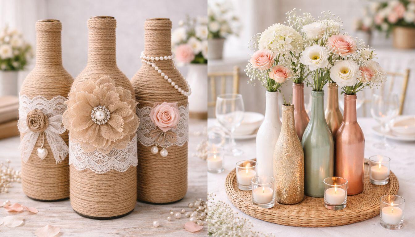 Ideas de decoración con botellas de vidrio para el Día de la Madre Ideas de decoración con botellas de vidrio para el Día de la Madre ideas de decoracion con botellas de vidrio para el dia de la madre