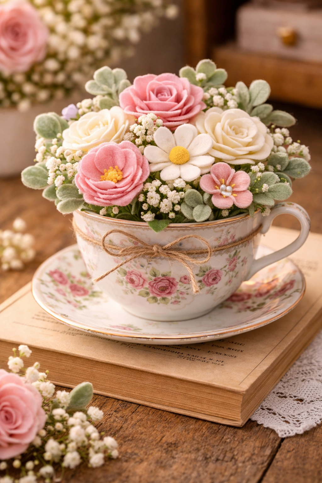 Ideas de flores de fieltro para el Día de la Madre: regalos bonitos, tiernos y hechos con amor Ideas de flores de fieltro para el Día de la Madre: regalos bonitos, tiernos y hechos con amor ideas de flores de fieltro para el dia de la madre 7