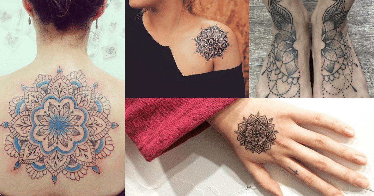 ideas de tatuajes de mandalas