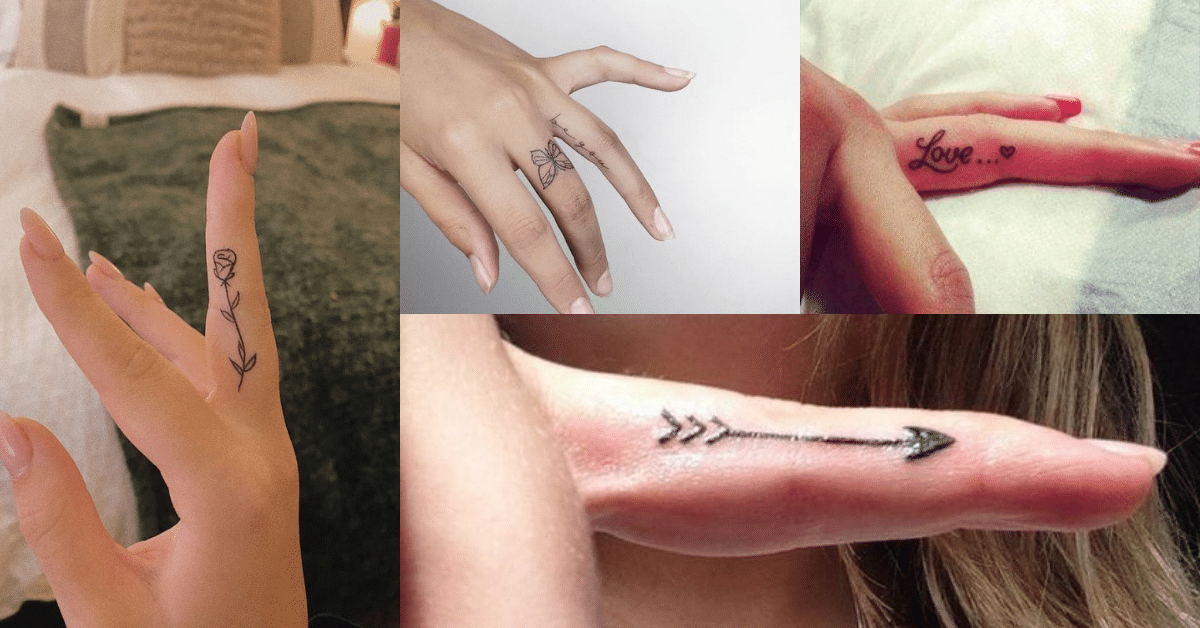 ideas de tatuajes en los dedos