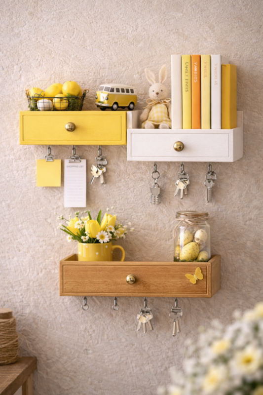 Ideas divertidas para estanterías hechas a mano con objetos cotidianos ideas divertidas para estanterias hechas a mano con objetos cotidianos 1 scaled