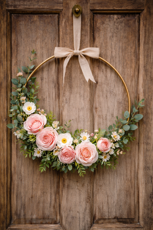 Ideas para colgar puertas en primavera: decoración fresca, creativa y fácil de hacer ideas para colgar puertas en primavera 2 scaled