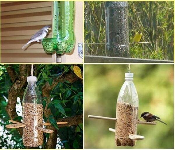 Ideas para comederos de pájaros Creativos y Únicos ideas para comederos de pajaro 5