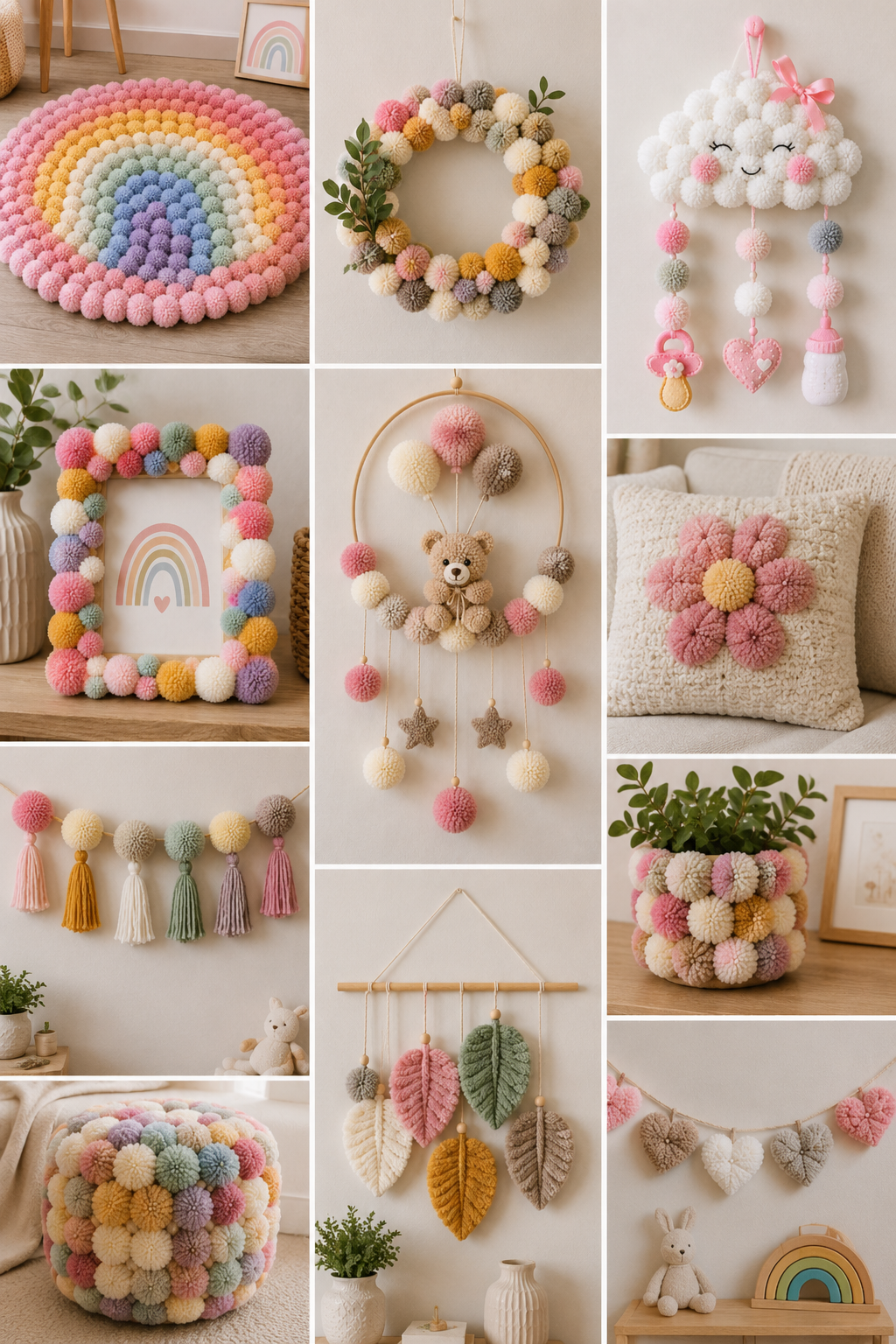 Ideas para hacer manualidades con pon poms paso a paso Ideas para hacer manualidades con pon poms paso a paso ideas para hacer manualidades con pon poms paso a paso 1