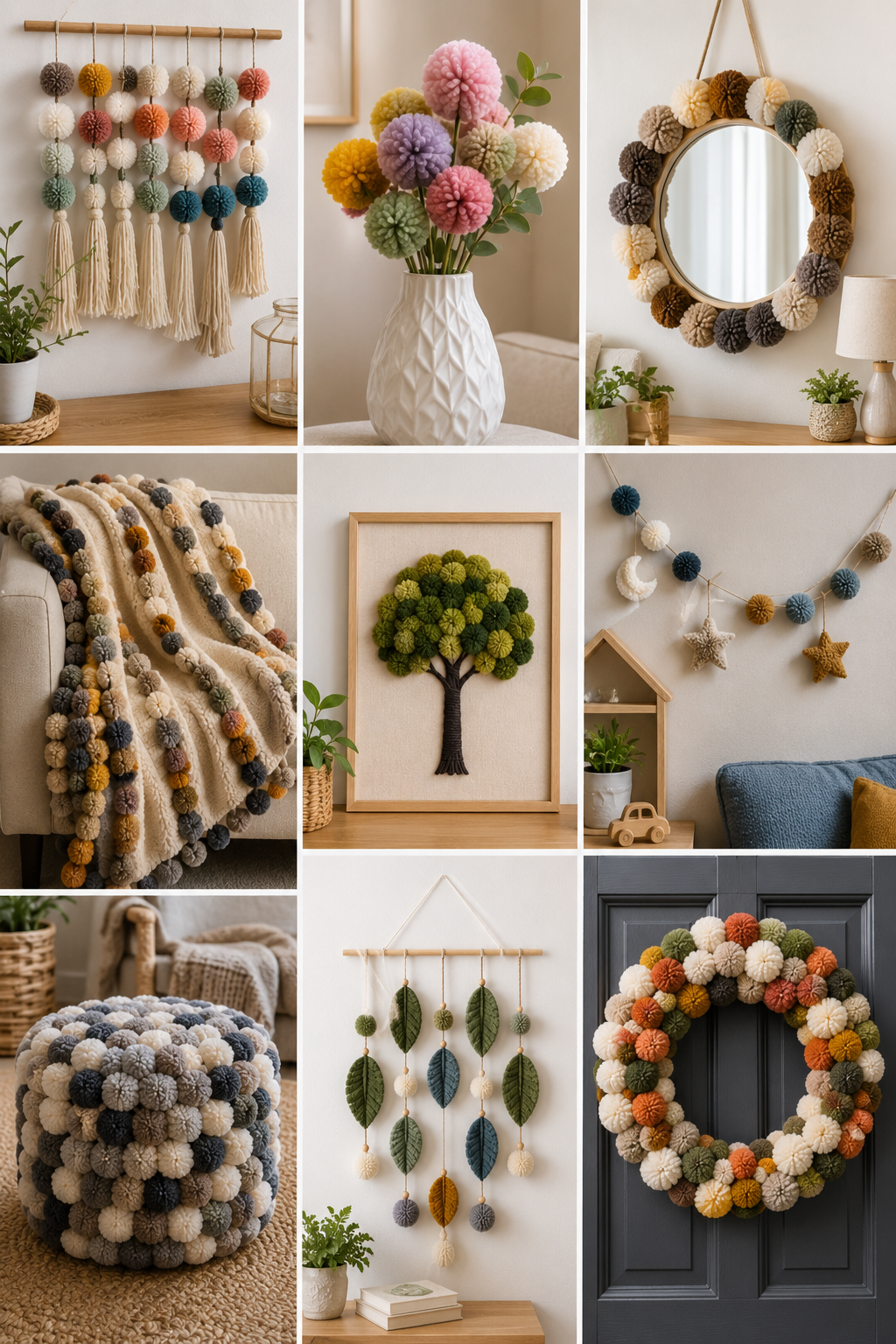 Ideas para hacer manualidades con pon poms paso a paso Ideas para hacer manualidades con pon poms paso a paso ideas para hacer manualidades con pon poms paso a paso 2