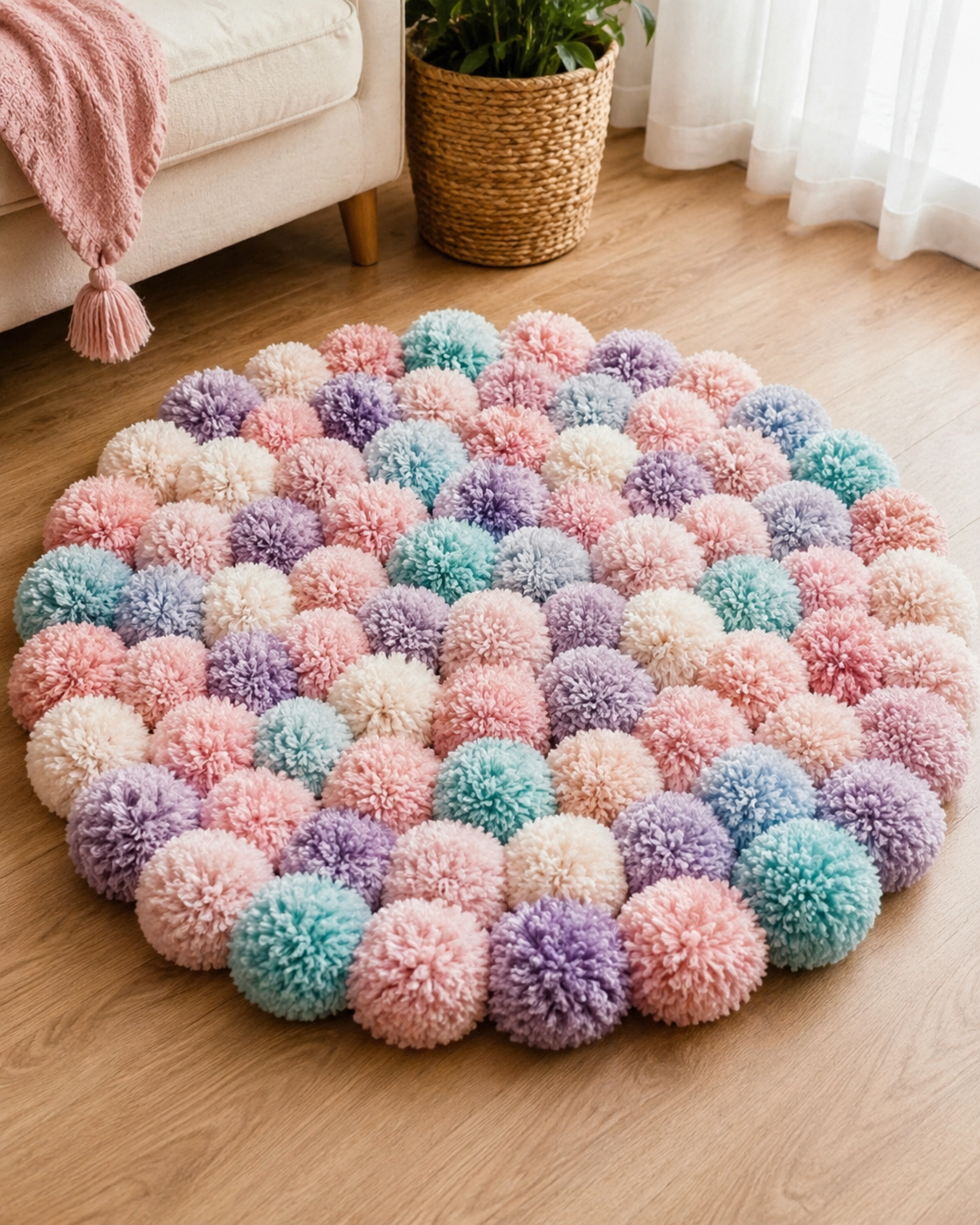 Ideas para hacer manualidades con pon poms paso a paso Ideas para hacer manualidades con pon poms paso a paso ideas para hacer manualidades con pon poms paso a paso 4