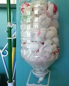 ideas para hacer un dispensador de bolsas