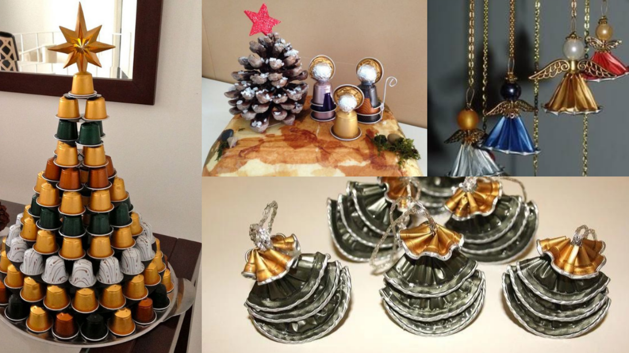 15+ Ideas para Navidad con cápsulas de café | Blog Mujer