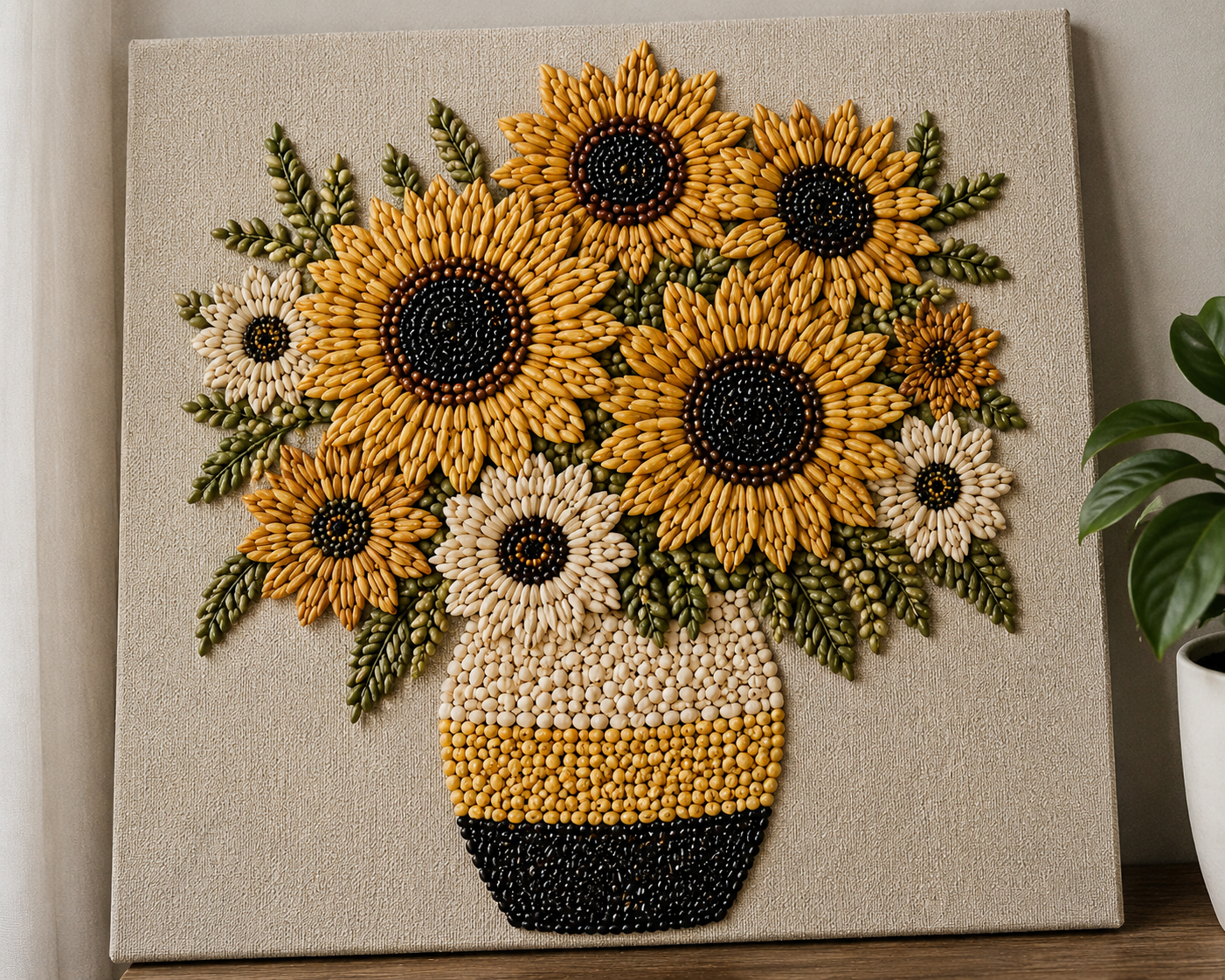 Ideas para Pinturas Hechas con Granos: Arte Texturizado, Fácil y Creativo Ideas para Pinturas Hechas con Granos: Arte Texturizado, Fácil y Creativo ideas para pinturas hechas con granos 8
