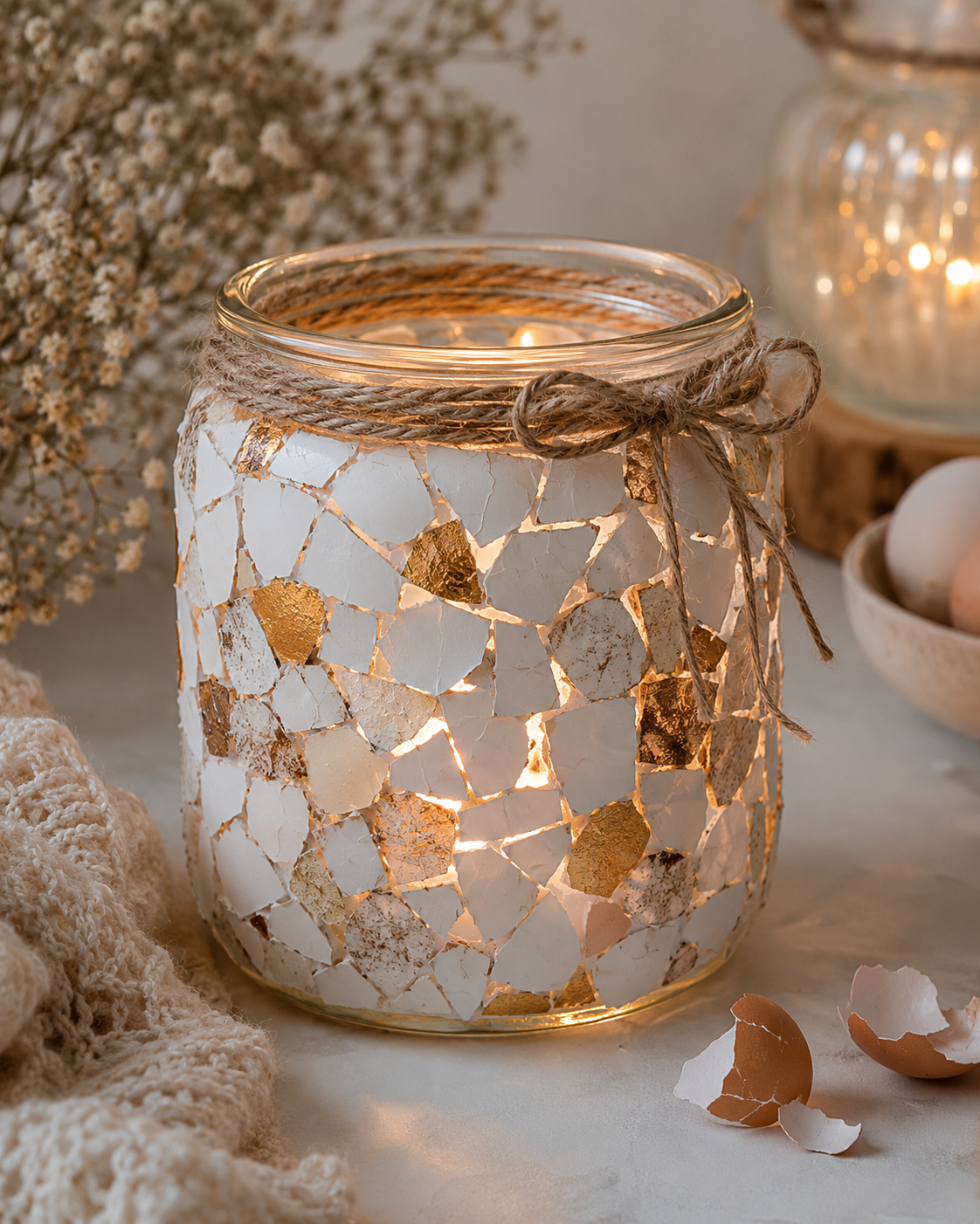 Ideas preciosas para decorar objetos con cáscaras de huevo: Manualidades originales Ideas preciosas para decorar objetos con cáscaras de huevo: Manualidades originales ideas preciosas para decorar objetos con cascaras de huevo 4
