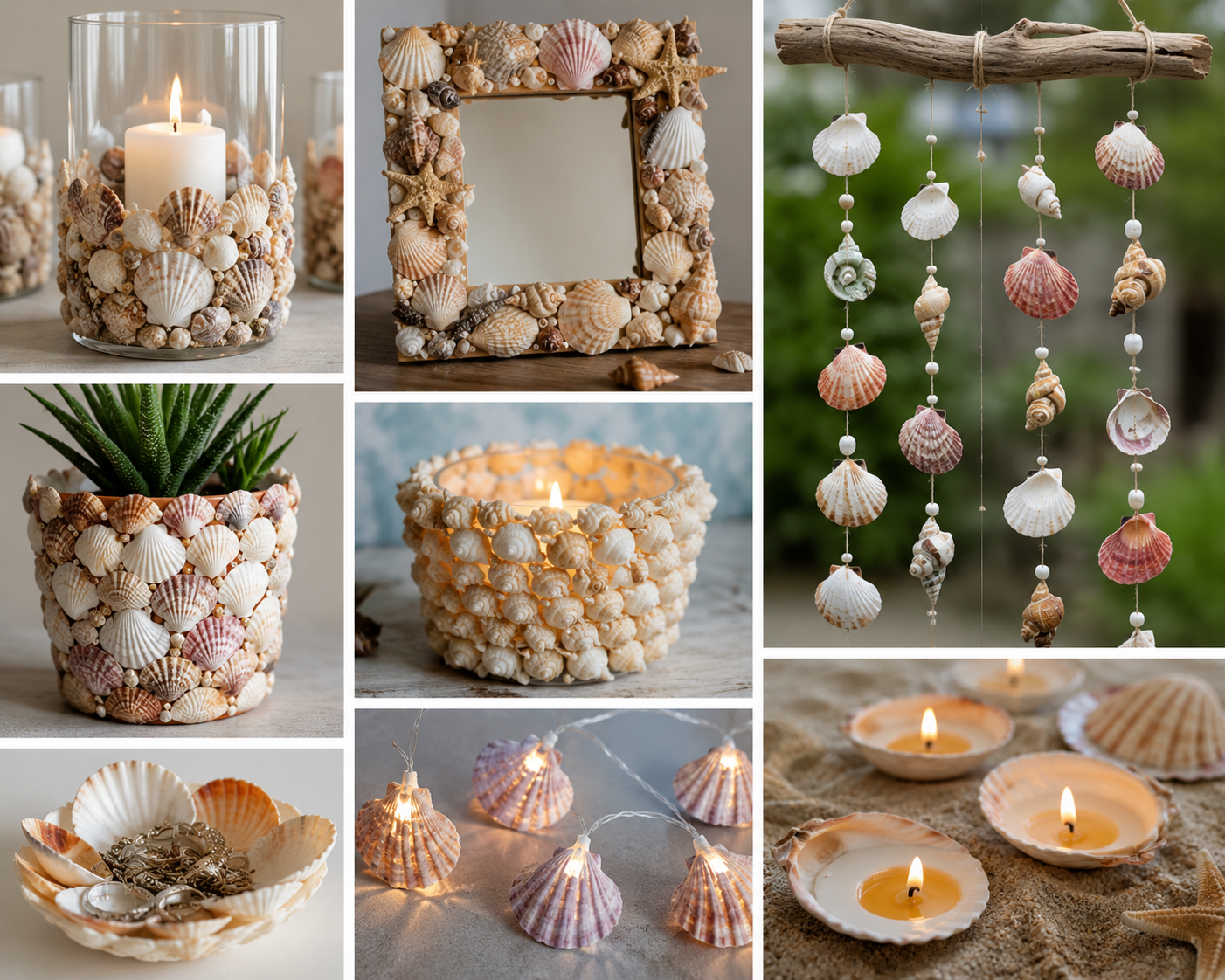Ideas creativas hechas con conchita de mar para decorar Ideas creativas hechas con conchita de mar para decorar ideias creativas hechas con conchita de mar para decorar