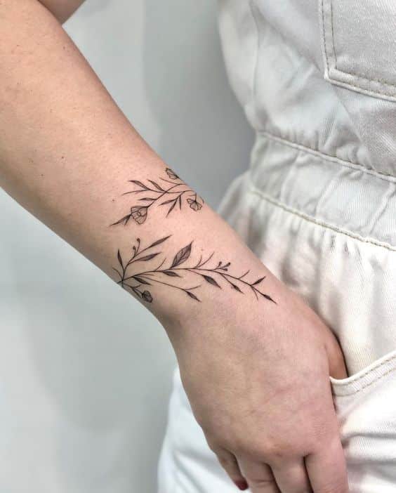 las mejores ideas de tatuaje de pulsera 1
