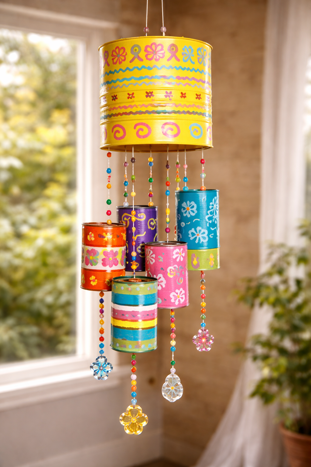 Lindos móviles hechos con latas: ideas creativas para decorar, reciclar y sorprender Lindos móviles hechos con latas: ideas creativas para decorar, reciclar y sorprender lindos moviles hechos con latas 1